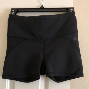 Athleta workout short shorts.